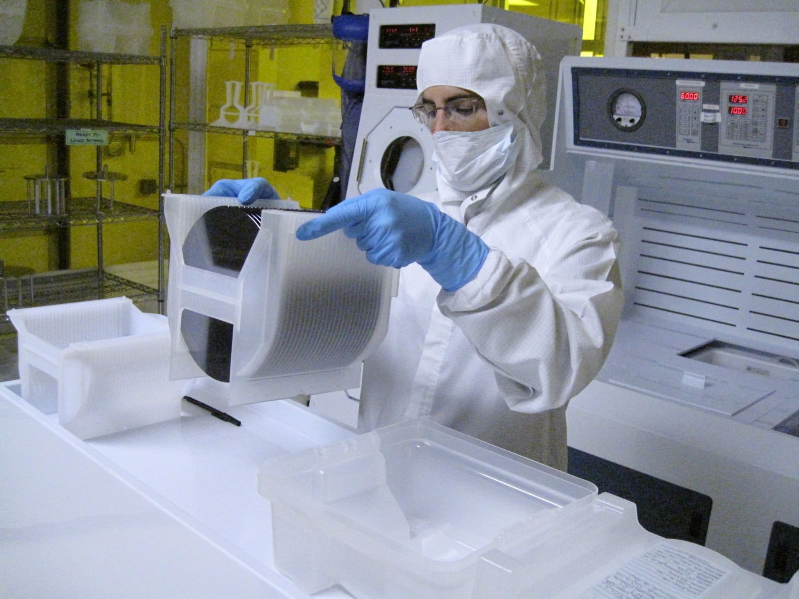 Silicon nitride coated wafers fabricated at Rogue Valley Microdevices