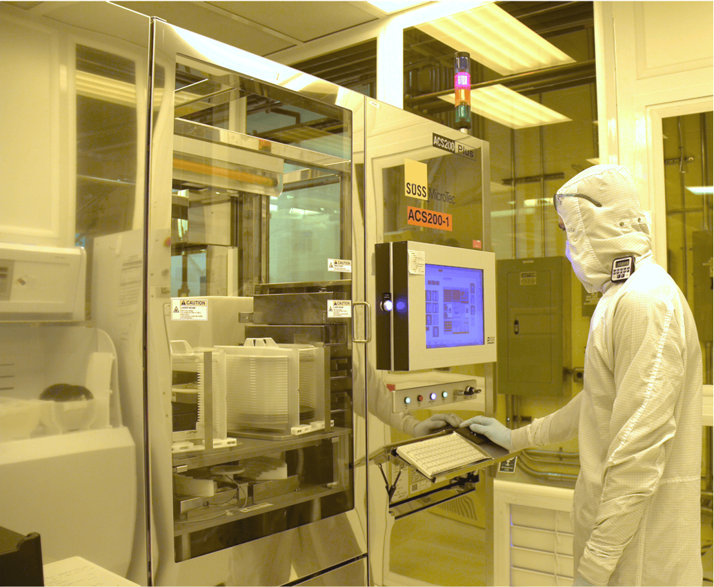 RVM cleanroom MEMS process flow