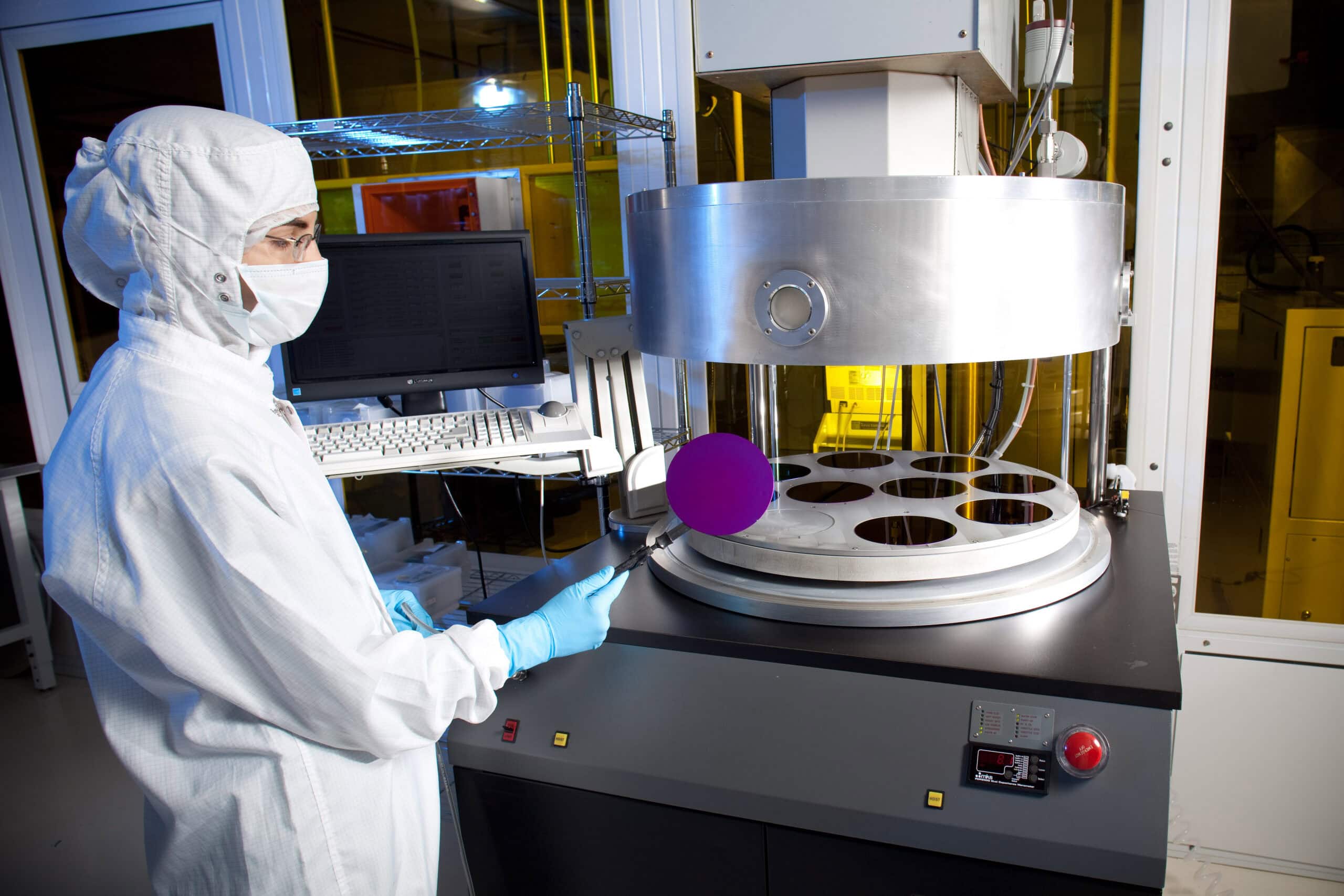 PECVD oxide thin film deposited on silicon wafers at Rogue Valley Microdevices
